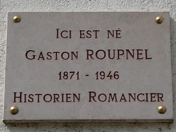 [Plaque Gaston Roupnel]